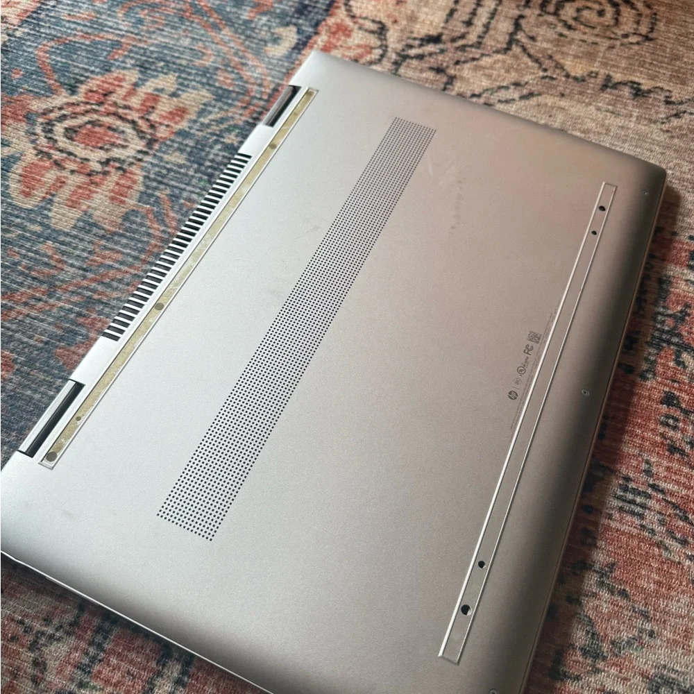 HP ENVY x360 Silver Laptop 15.6inch screen
